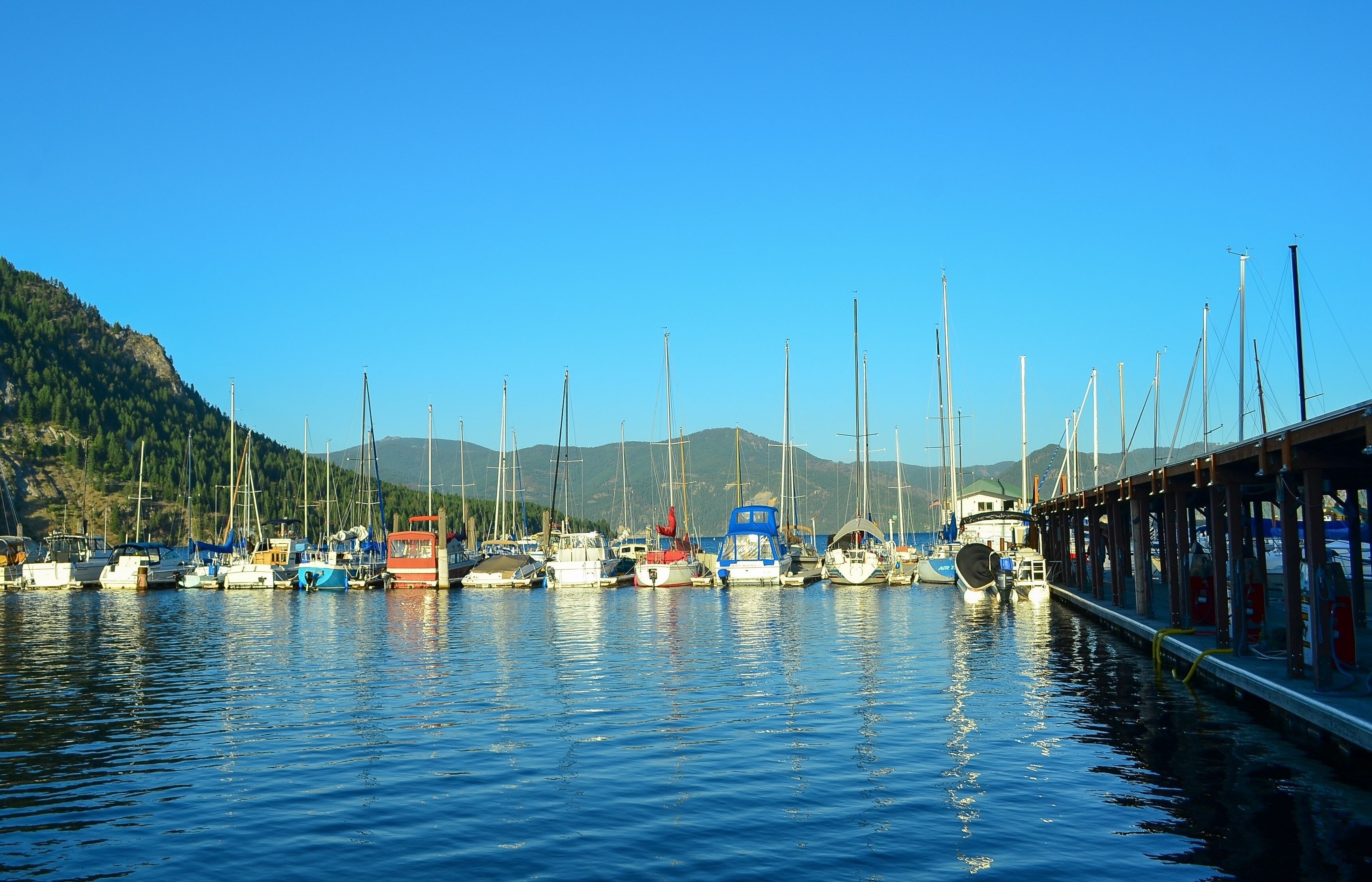 Bayview Marina, Lake Pend O'reille, Idaho