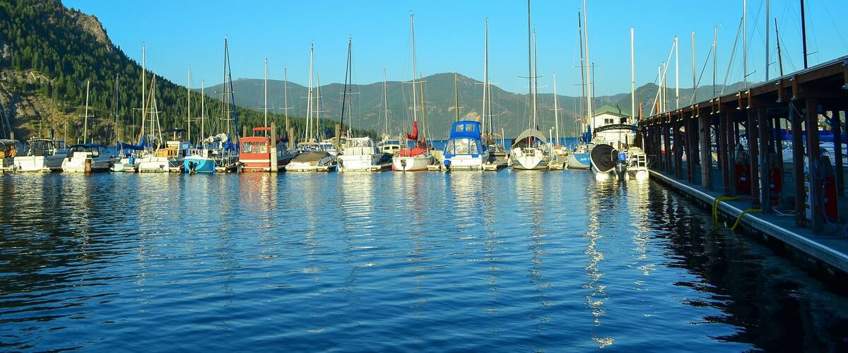 Bayview Marina, Lake Pend O'reille, Idaho