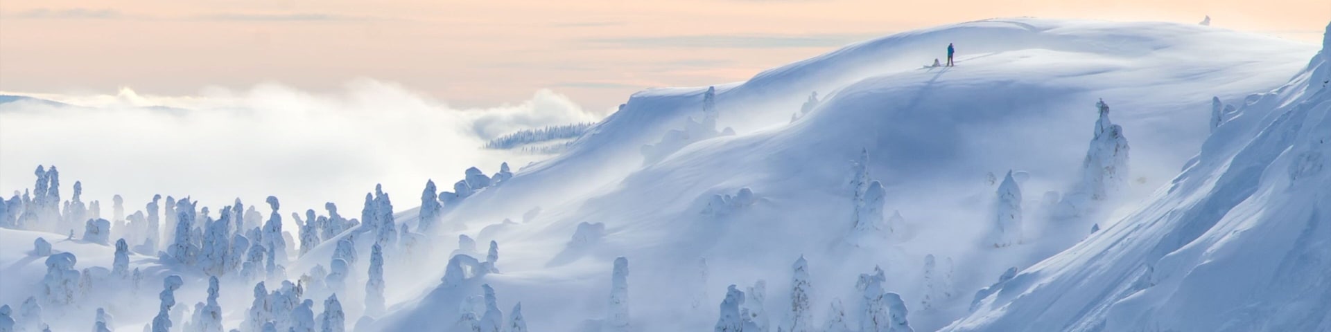 Kvitfjell Ski Resort showing mountains, landscape views and mist or fog