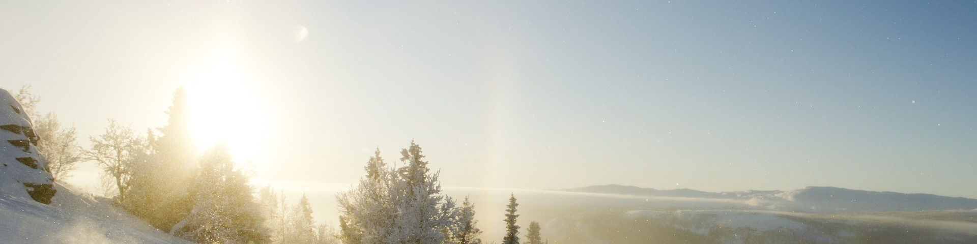 Kvitfjell which includes snow, a sunset and snow skiing