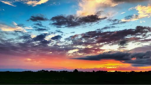 It's all about that sky in Texas #sunrise #endlesssummer