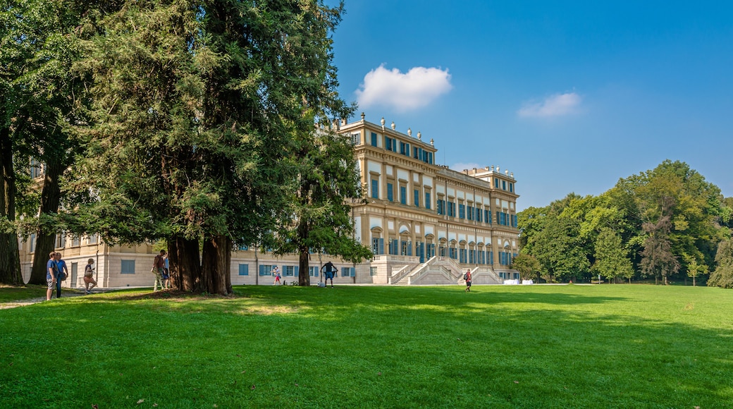 Royal Villa of Monza (Villa Reale), Milano, Italy. The Villa Reale was built between 1777 and 1780 by the imperial and royal architect Giuseppe Piermarini.