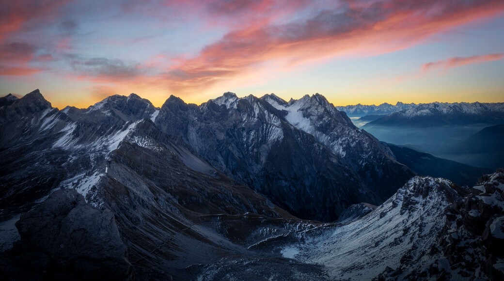 Sonnenaufgang auf der Samspitze
