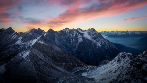 Sonnenaufgang auf der Samspitze