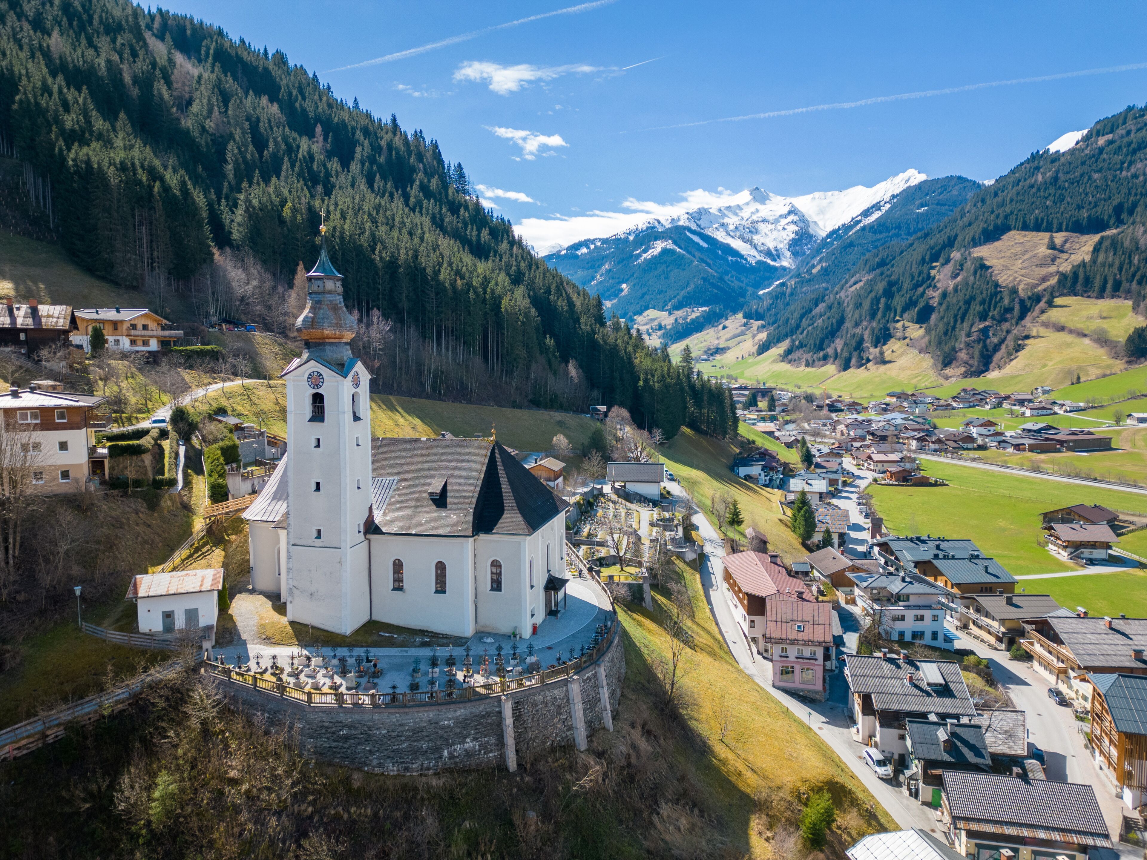 Grossarl in the Salzburg region, Austria