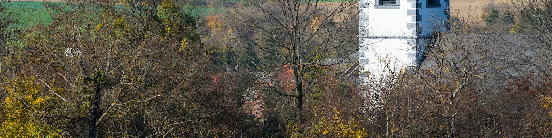 Lutzmannsburg view from a hill in Burgenland