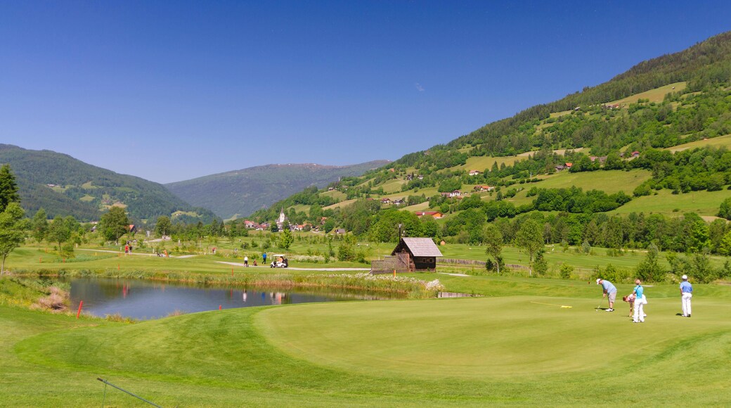 Sankt Georgen ob Murau: Golf course in the Murtal, Murtal, Steiermark, Styria, Austria