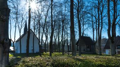 Tiny chapel in the german city called Hallenberg