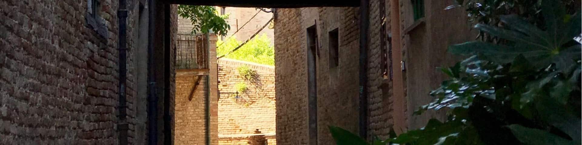 Small streets in Corinaldo