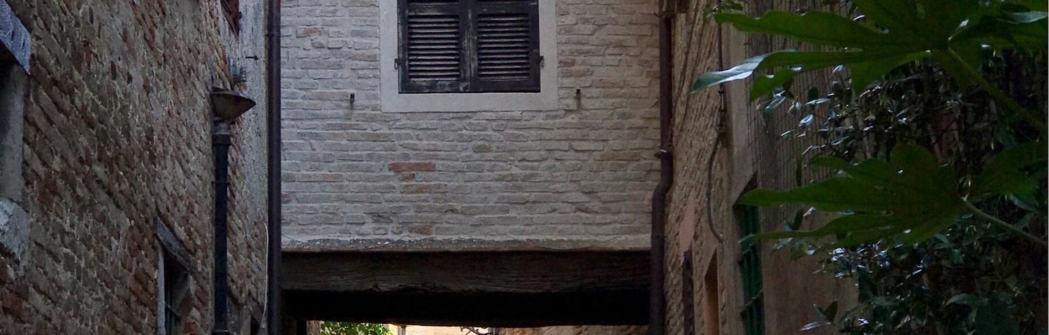 Small streets in Corinaldo