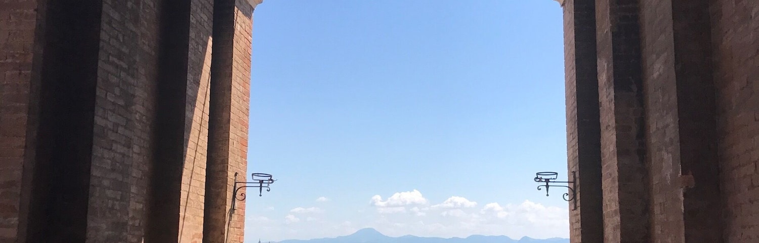 Corinaldo's landscape "gate"