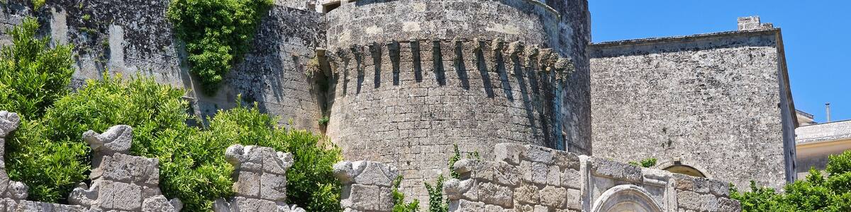Guarini palace. Poggiardo. Puglia. Italy.
