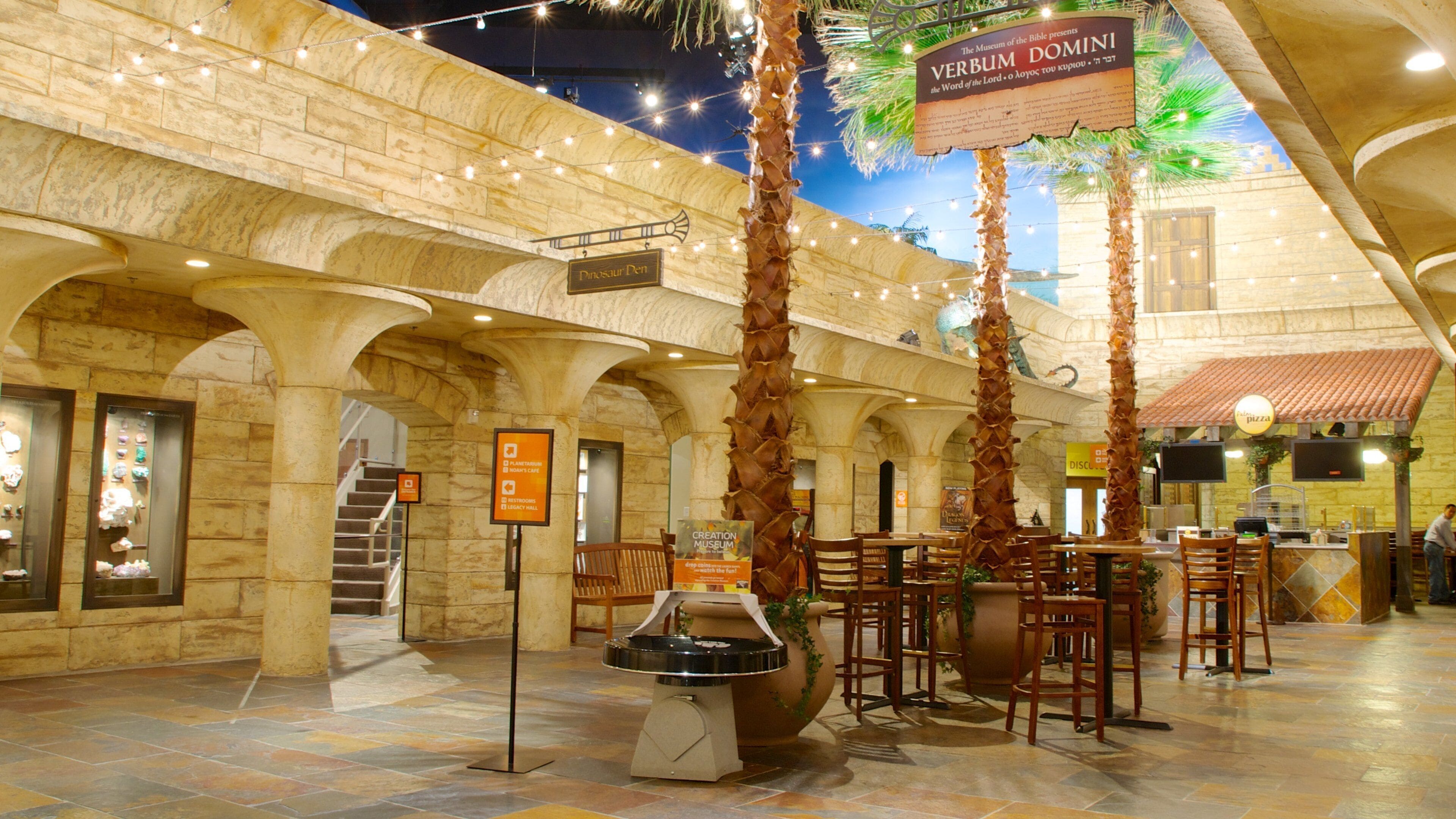 創世博物館 其中包括 內部景觀