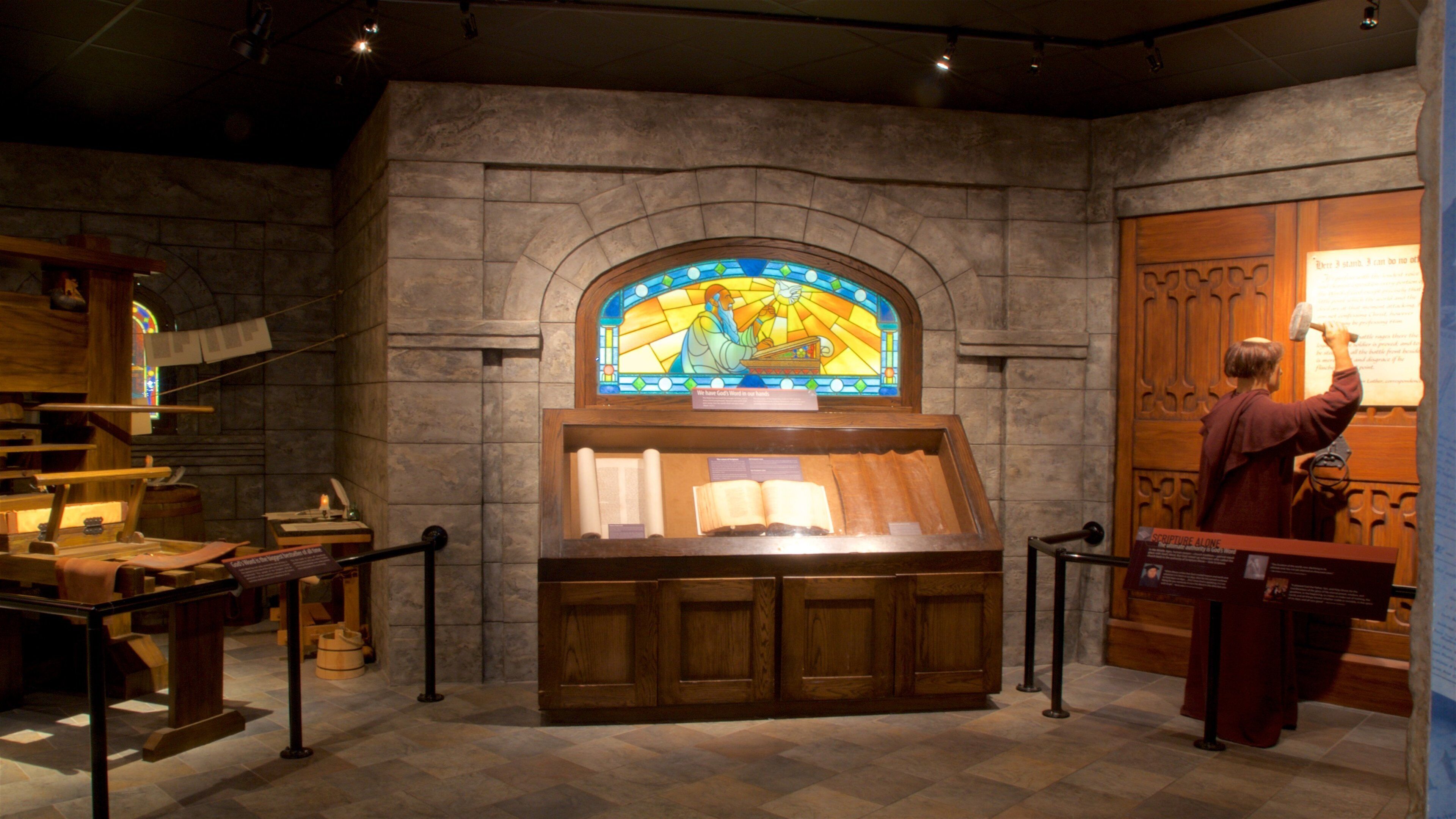 Creation Museum mostrando vista interna