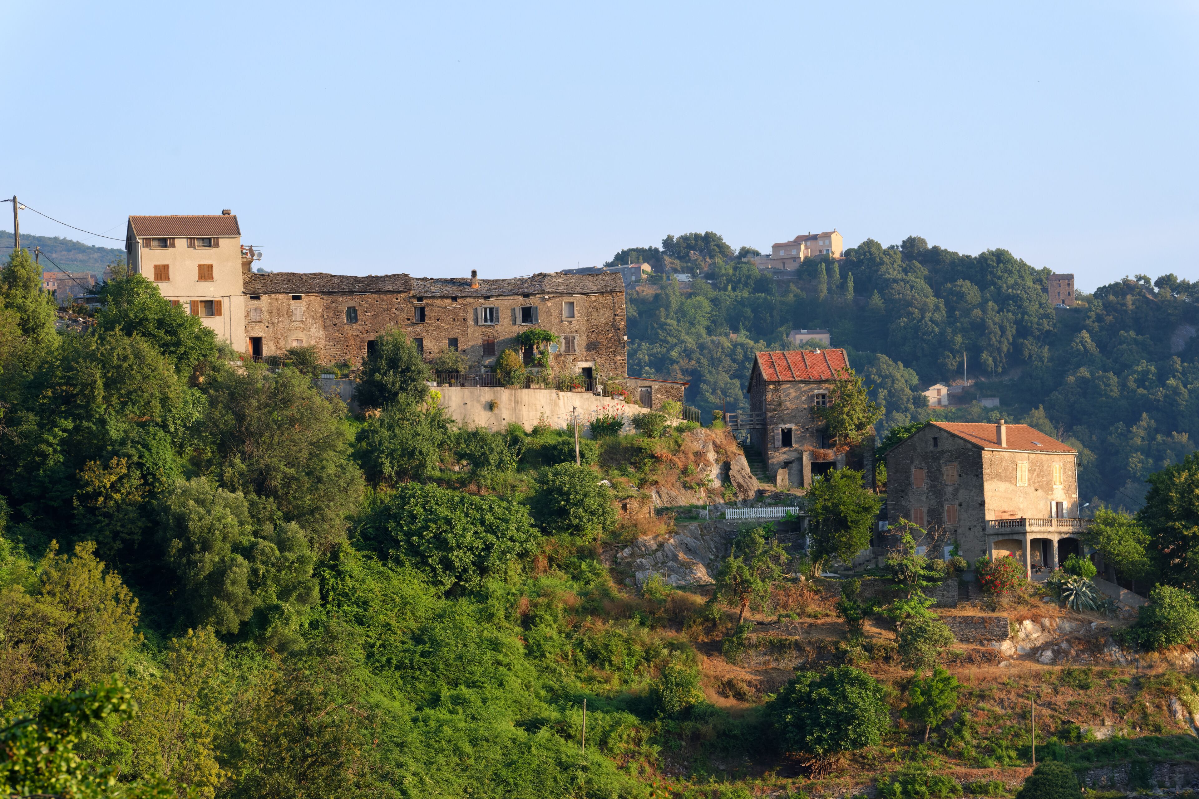 Ripiola hamlet in San-Nicolao village