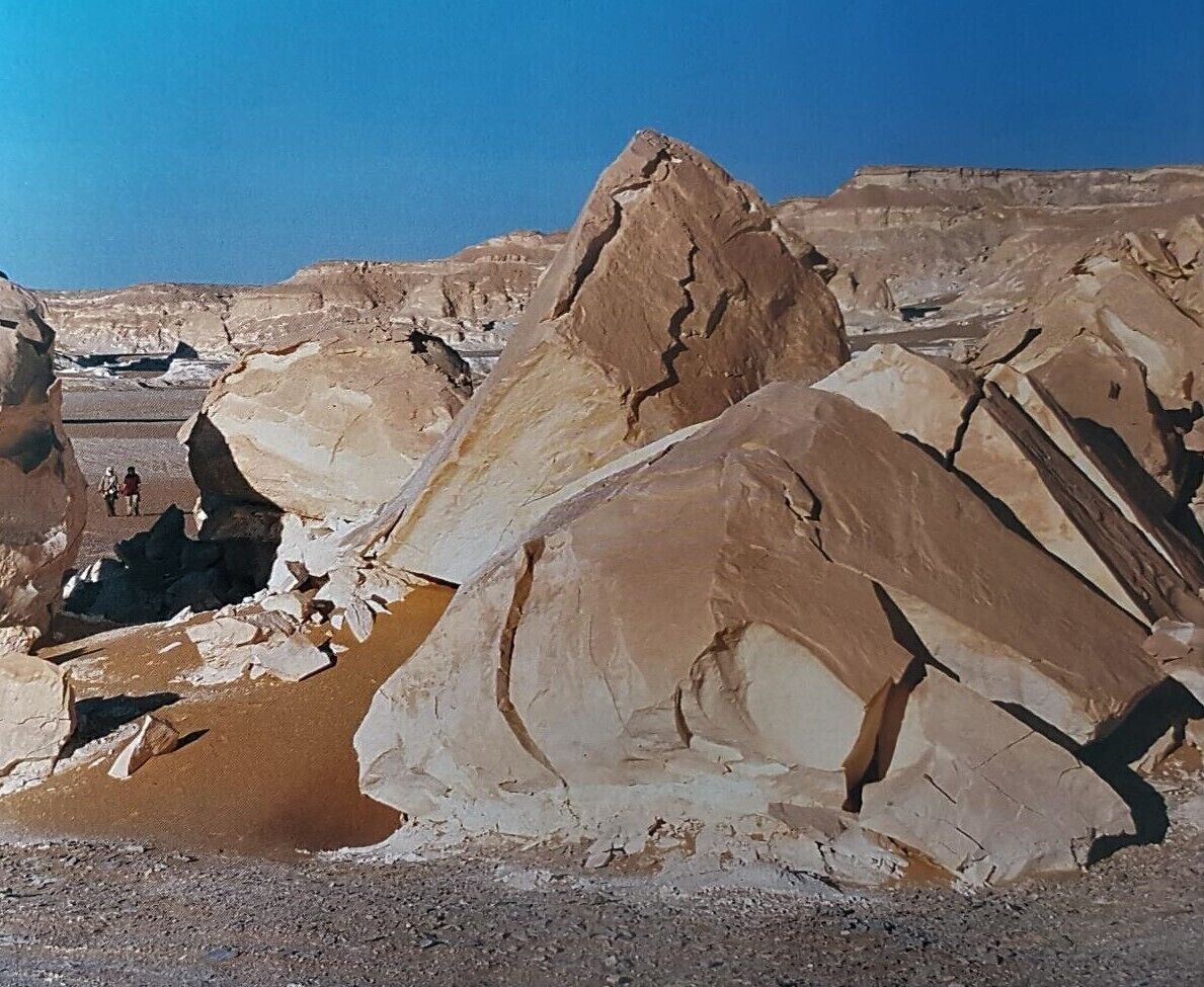 Photo taken during a drive and hike journey (without tents, just sleeping under the stars) through the White Desert, one of my most fascinating travel experiences.. #Nature