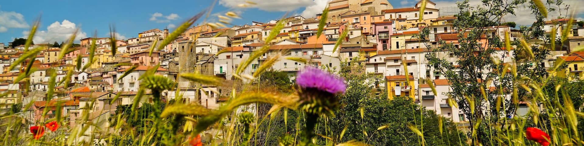 Rapolla, borgo del Volture con le tipiche cantine dove viene conservato il vino Aglianico. Potenza, Basilicata. Italy