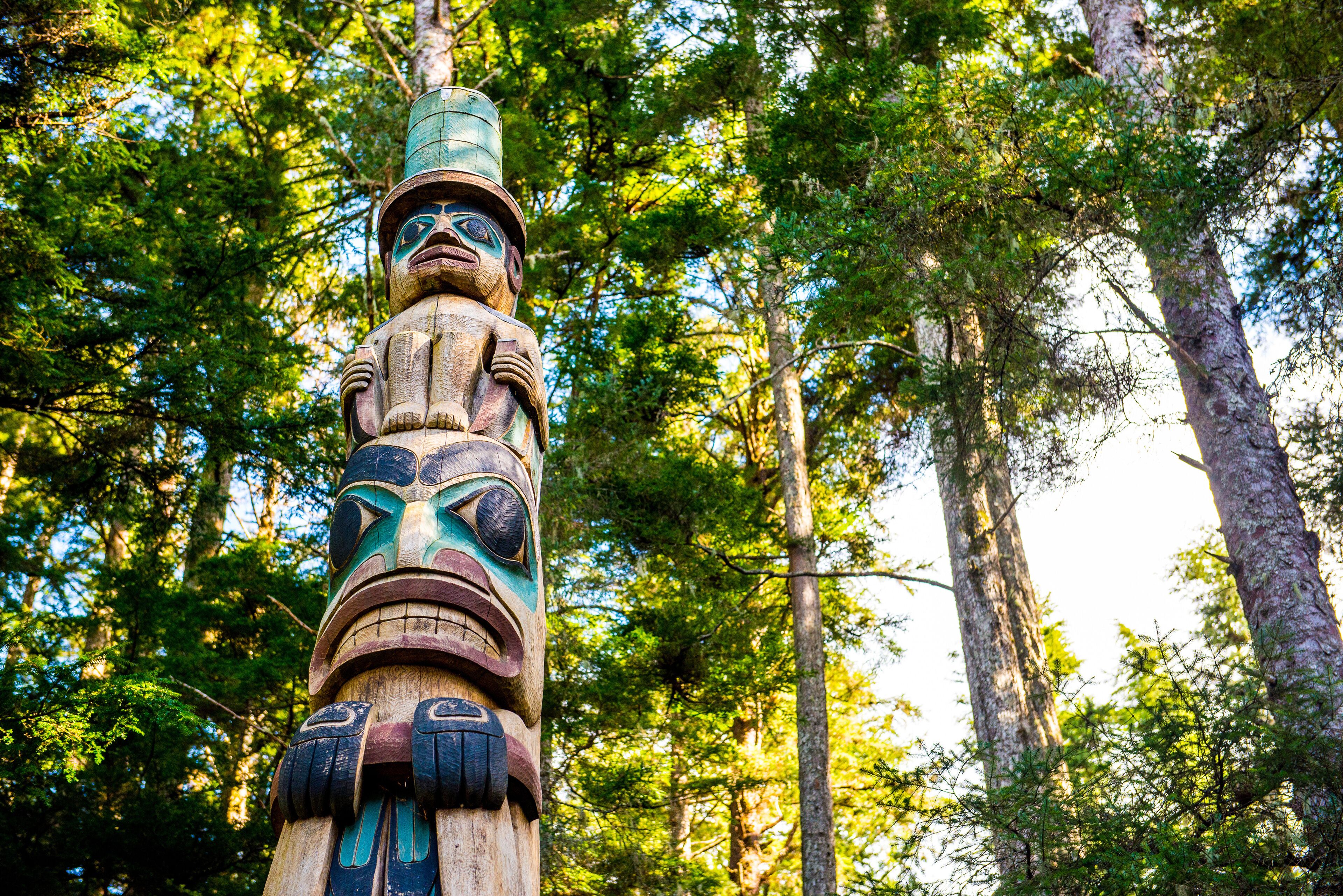 Alaska Native Totem Sitka Alaska