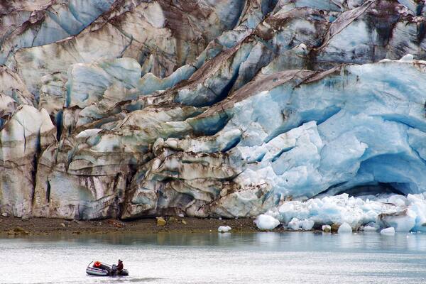 Glacier Bay National Park which includes boating and a bay or harbor
