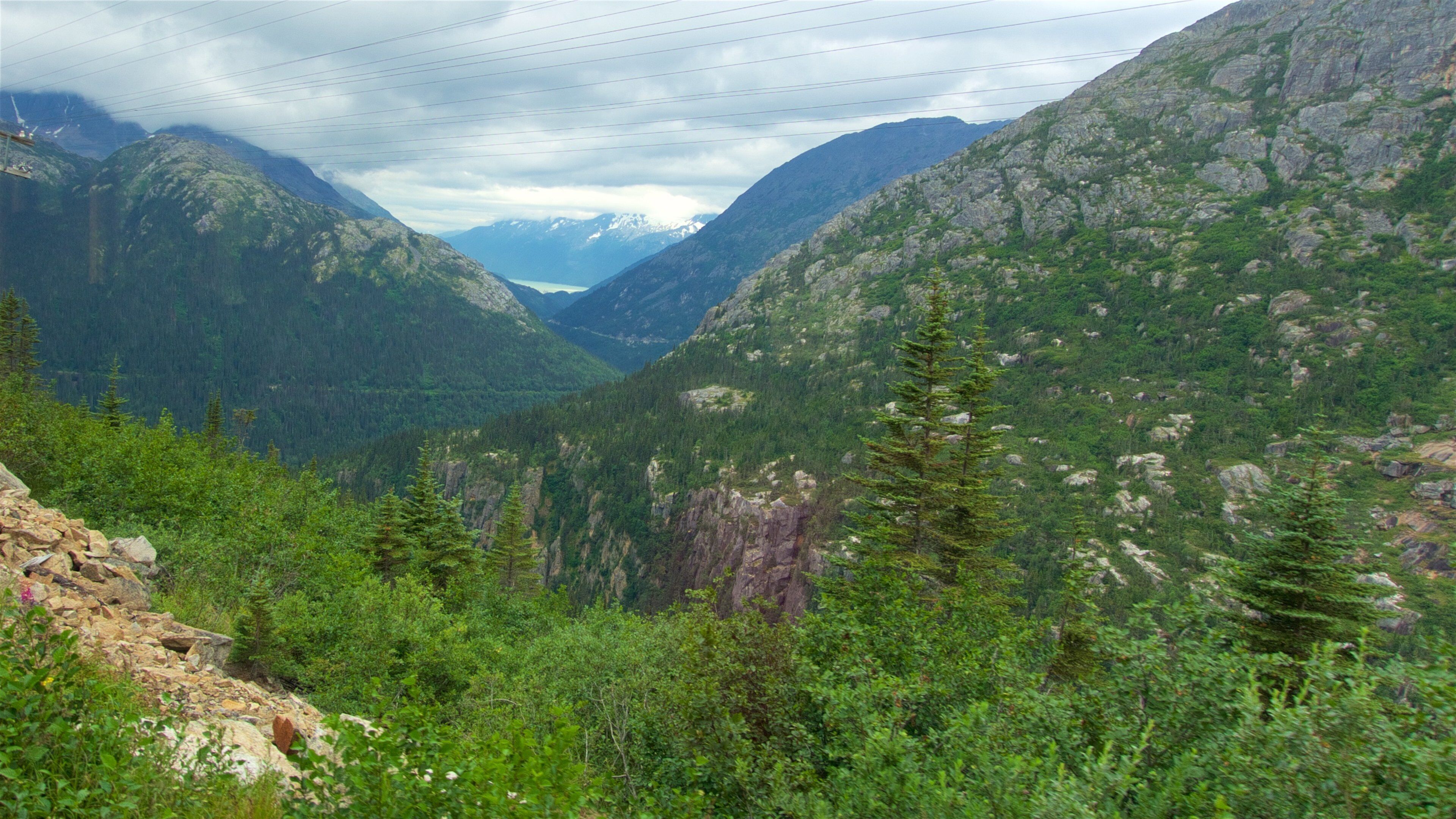White Pass which includes mountains, tranquil scenes and landscape views