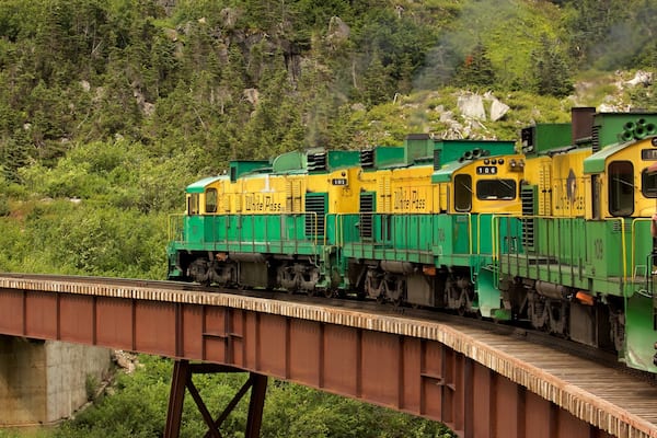 White Pass which includes railway items