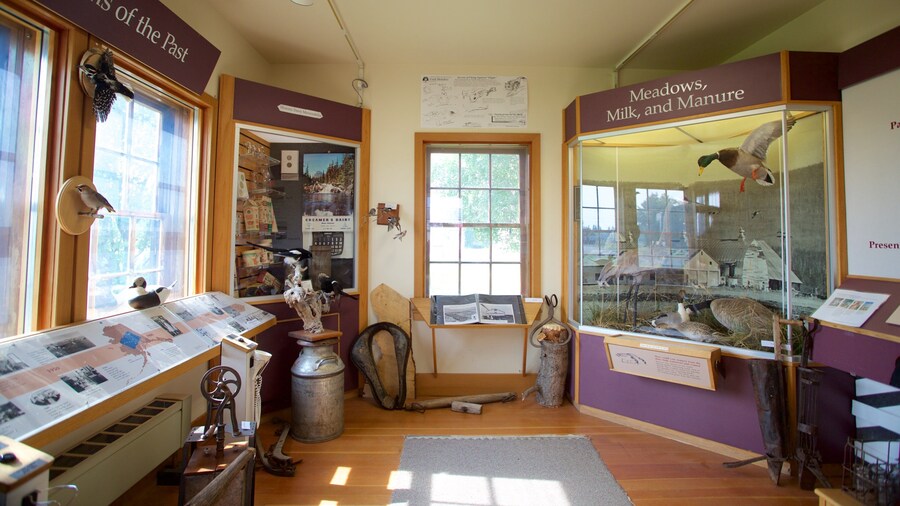 Creamers Field which includes interior views