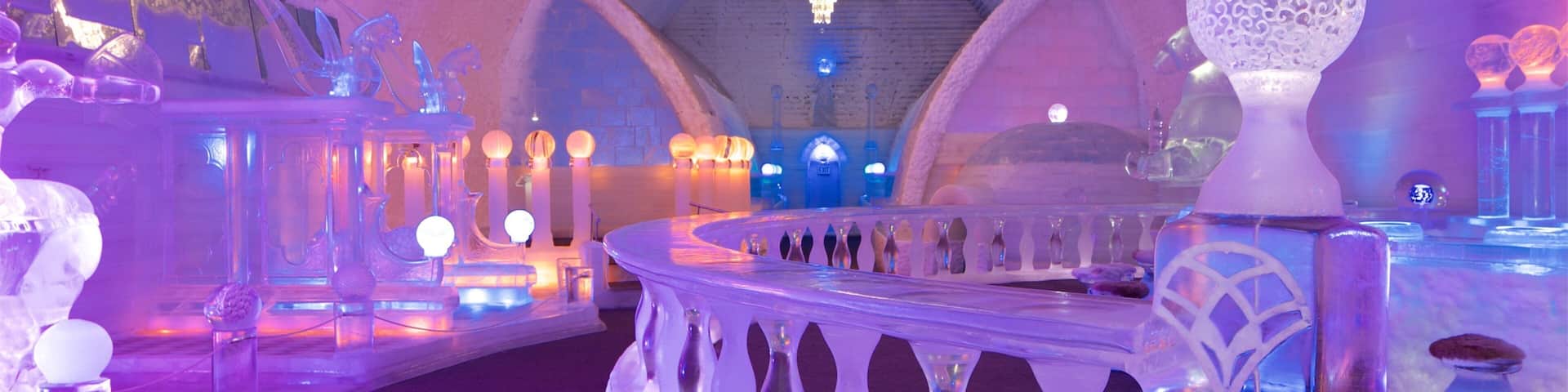 Chena Hot Springs which includes interior views