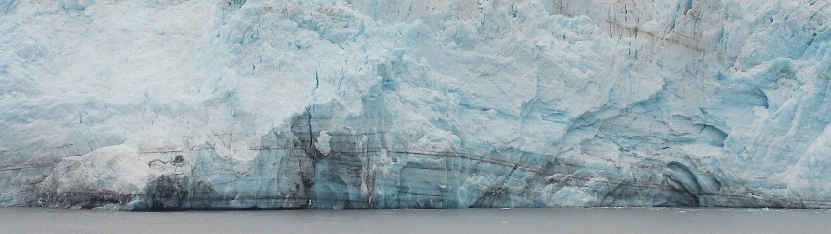 When people say "pure glacier water" don't believe them. There's 50,000 years of dust and bird crap there. September 2007