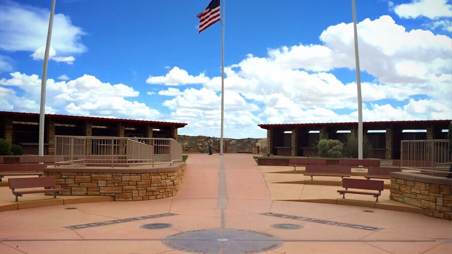 The only place in the U.S. where four states meet. New Mexico (my home state), Arizona, Utah, Colorado