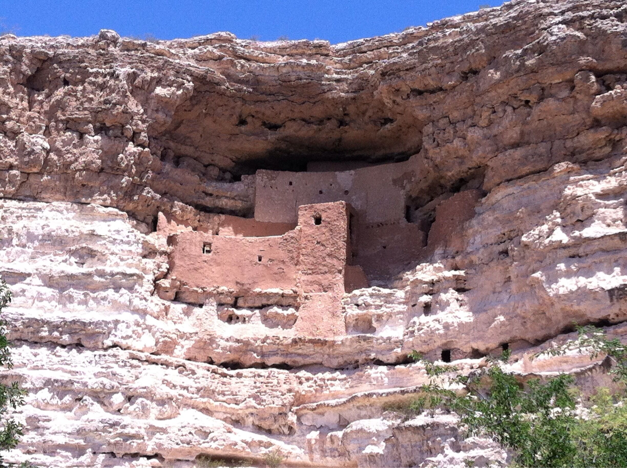 This is amazing ancient architecture in the high deserts of Arizona.