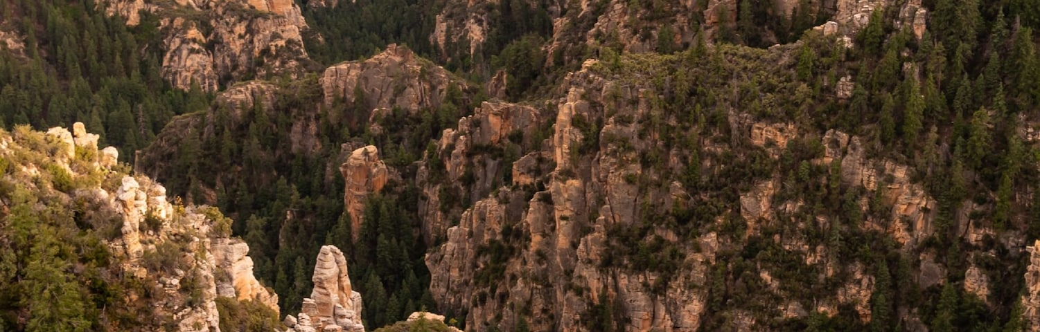 One of our favorite ways to explore on a budget is driving down forest service roads. Some of them lead nowhere, and others of them lead to dramatic scenic locations like this...
This secret little spot is one we'd heard of but didn't have directions to out in the Coconino National Forest or near Flagstaff, AZ. We knew the general direction of this location but had no idea how to get there. We spent an afternoon exploring the area and eventually stumbled upon it. It is such a breathtaking view that we have returned countless times since.
The red rocks out in the distance are the beautiful city of Sedona, more than an hour away...
#wheretoexplorenext #thebestisyettocome #adventure #getlost #optoutside #getoutdoors #naturelovers #nature #adventureculture #explore #exploremore #keepexploring #wildandfree #wildernessculture #travel #travelstoke #roamtheplanet #wanderlust #travellife #travelgram #letsgosomewhere #mytinyatlas #stayandwander #wandermore #adventureawaits #liveyouradventure #discoverearth #sheisnotlost #iamatraveler