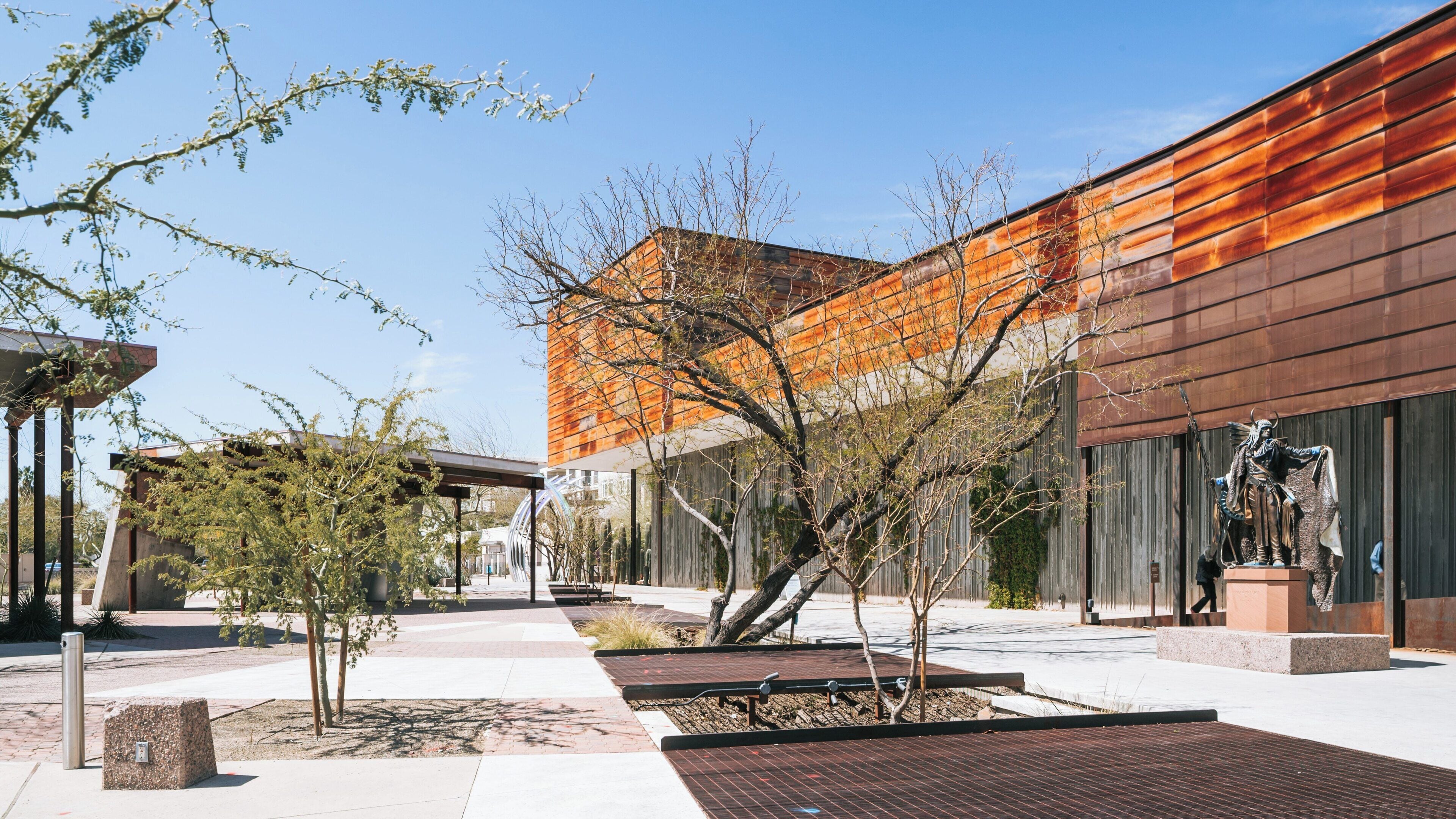 Exploring contemporary art and architecture at the Scottsdale Museum of Contemporary Art in Old Town Scottsdale Arizona