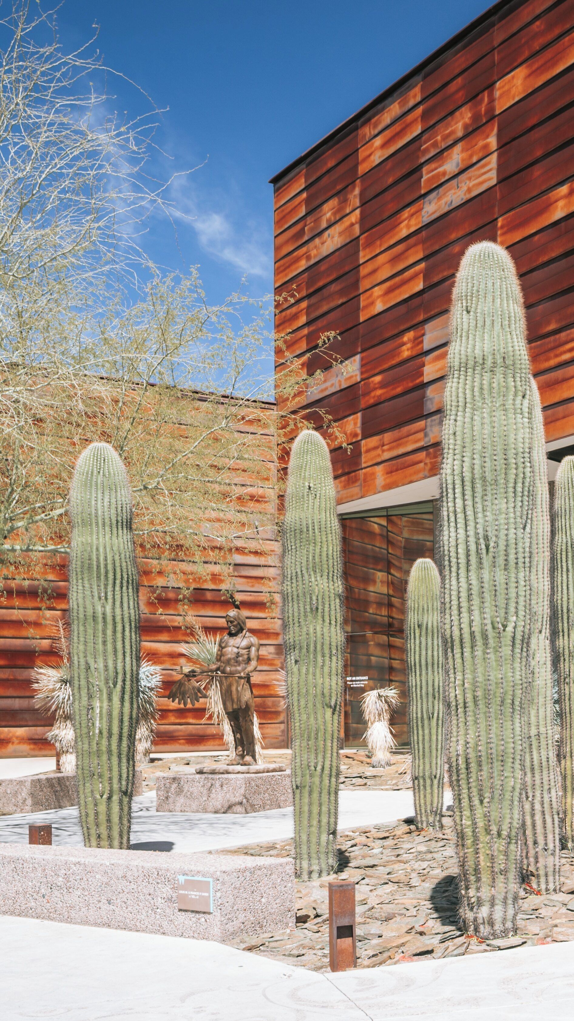 Exploring the Scottsdale Museum of Contemporary Art in Old Town Scottsdale, Arizona with striking architecture and desert landscape