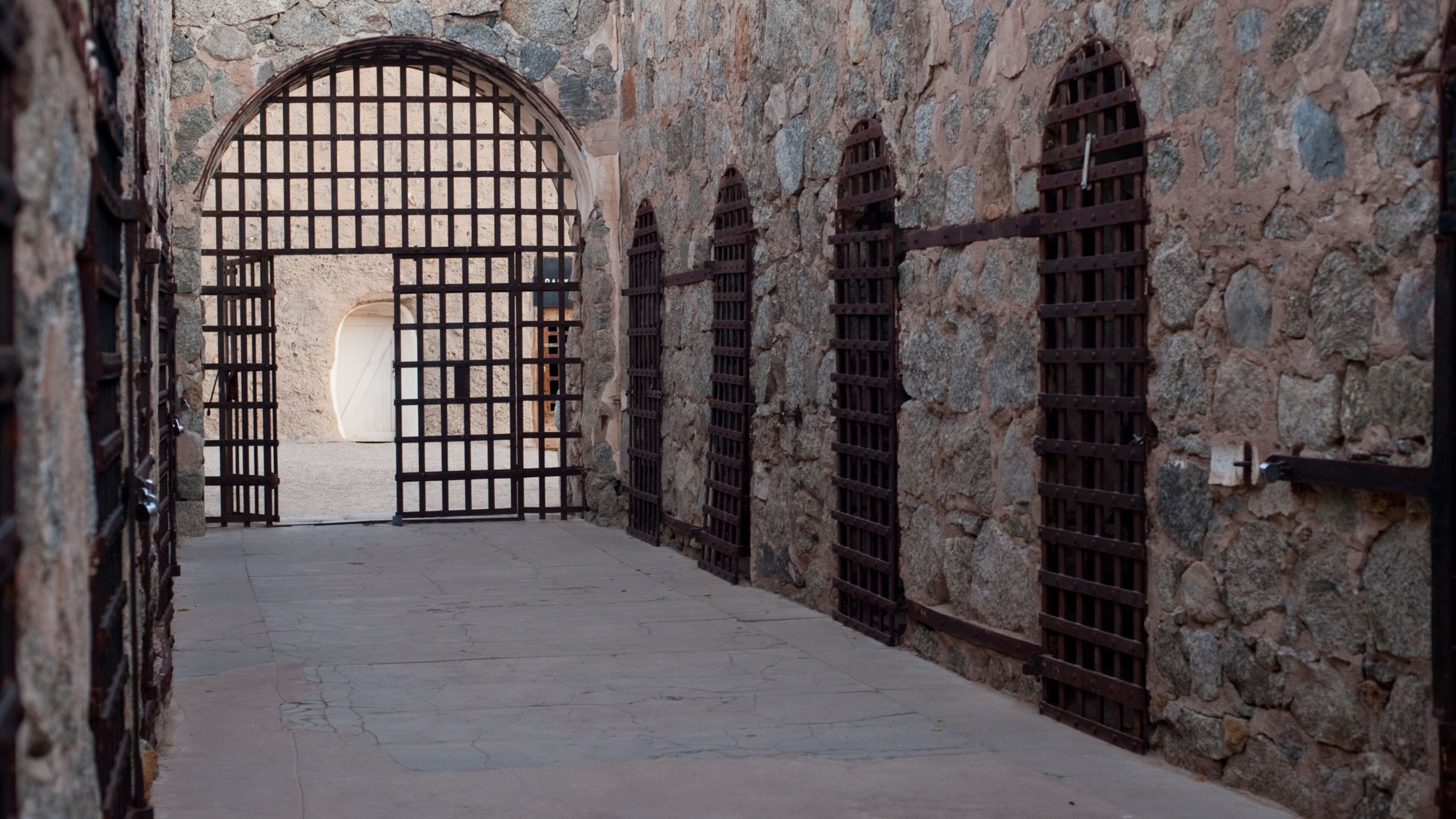 Yuma Territorial Prison State Historic Park featuring heritage architecture