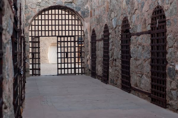 Yuma Territorial Prison State Historic Park featuring heritage architecture