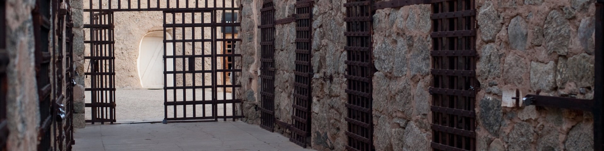 Yuma Territorial Prison State Historic Park featuring heritage architecture