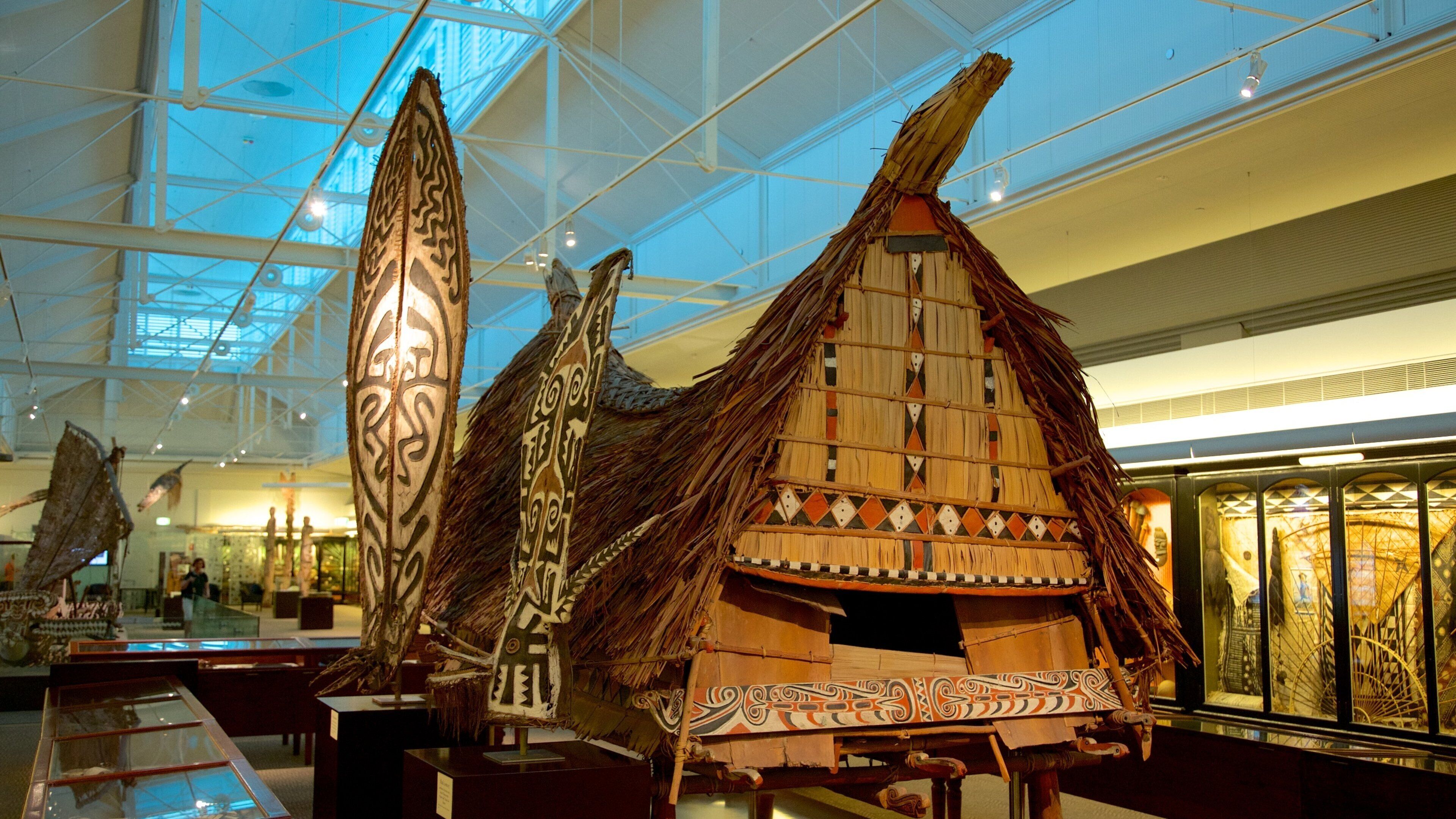 South Australian Museum showing interior views