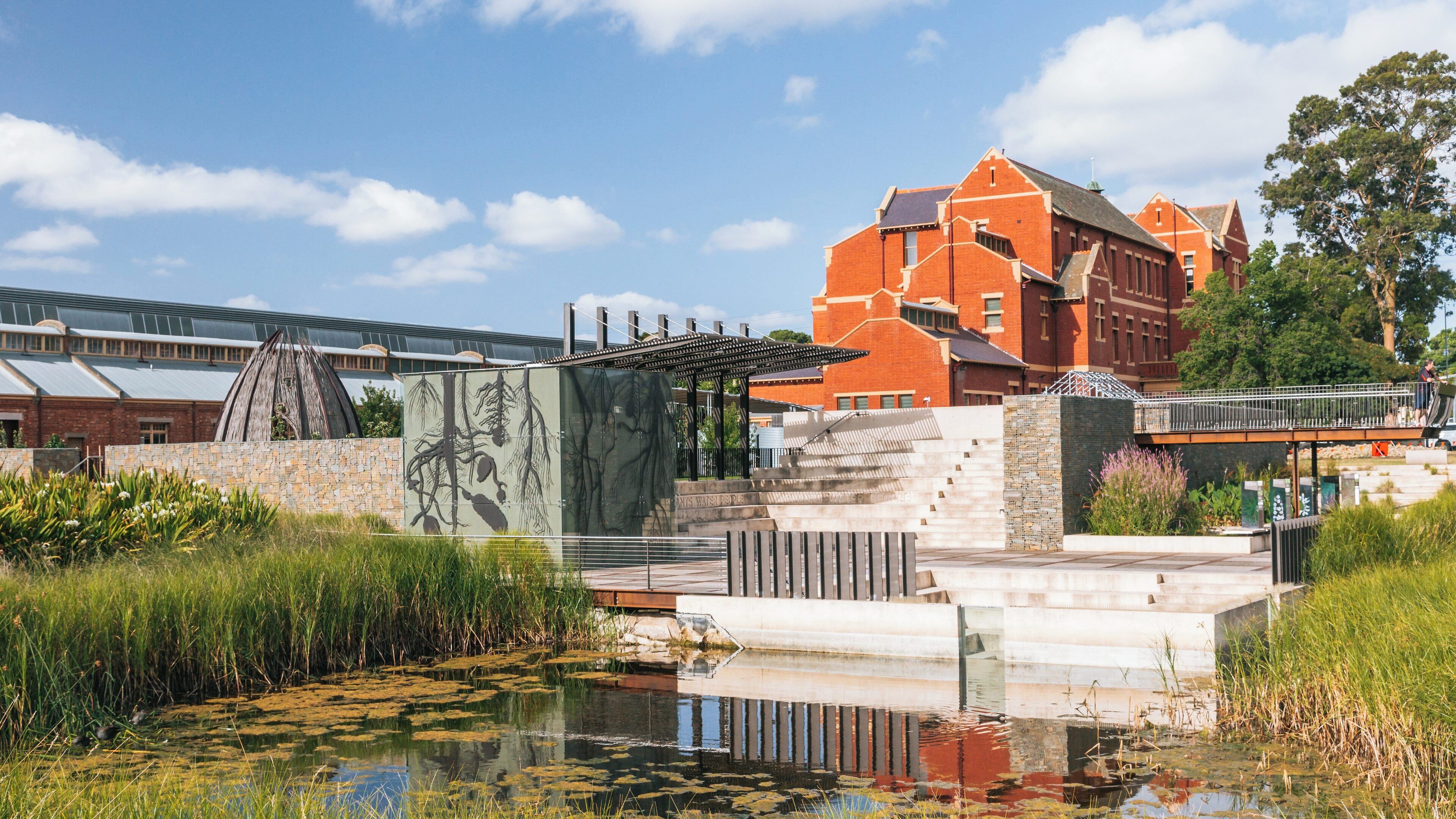 Exploring the beauty of Adelaide Botanic Gardens in the heart of Adelaide Central Business District surrounded by vibrant nature