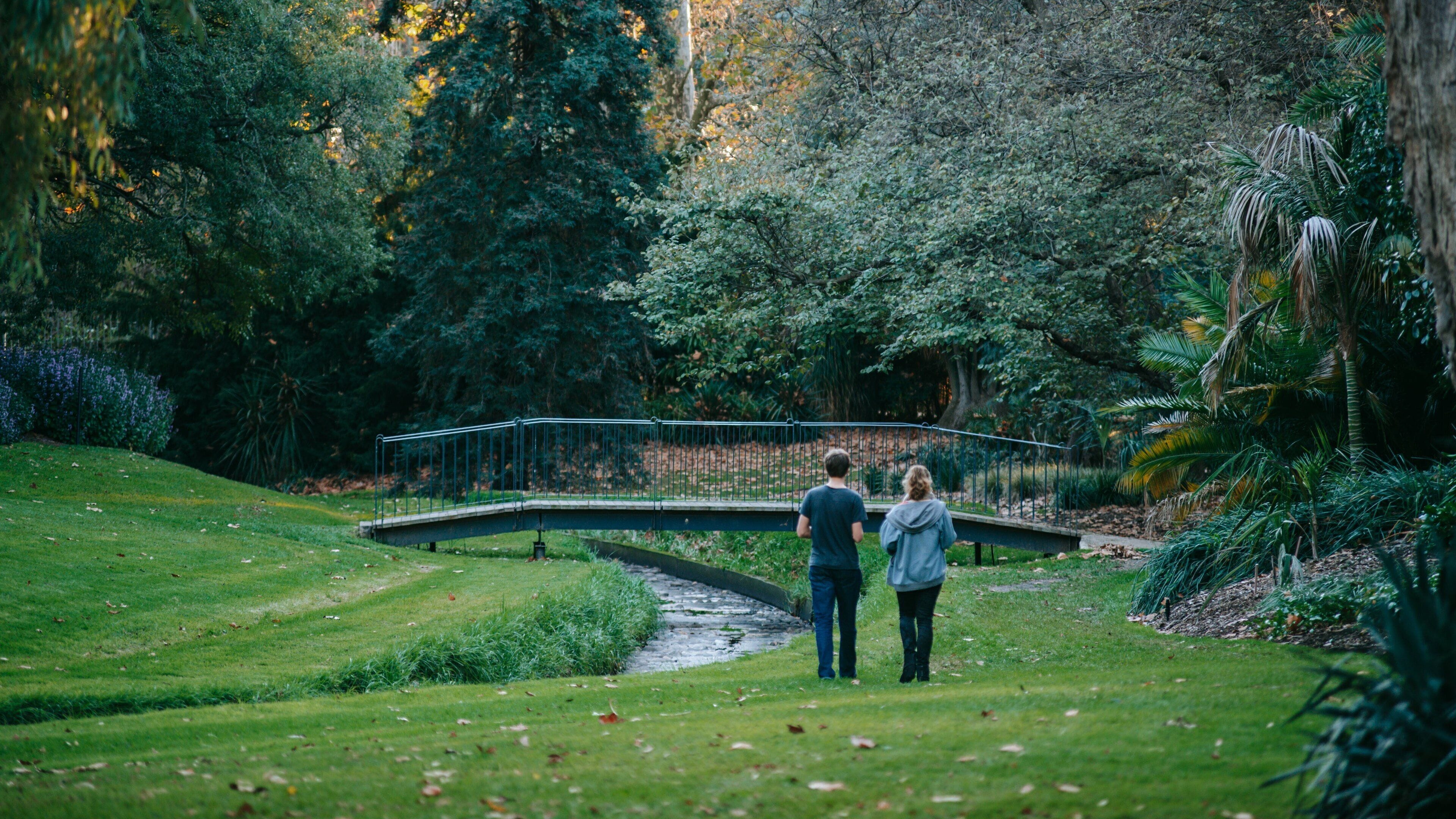 Adelaide Botanic Gardens which includes a garden as well as a couple