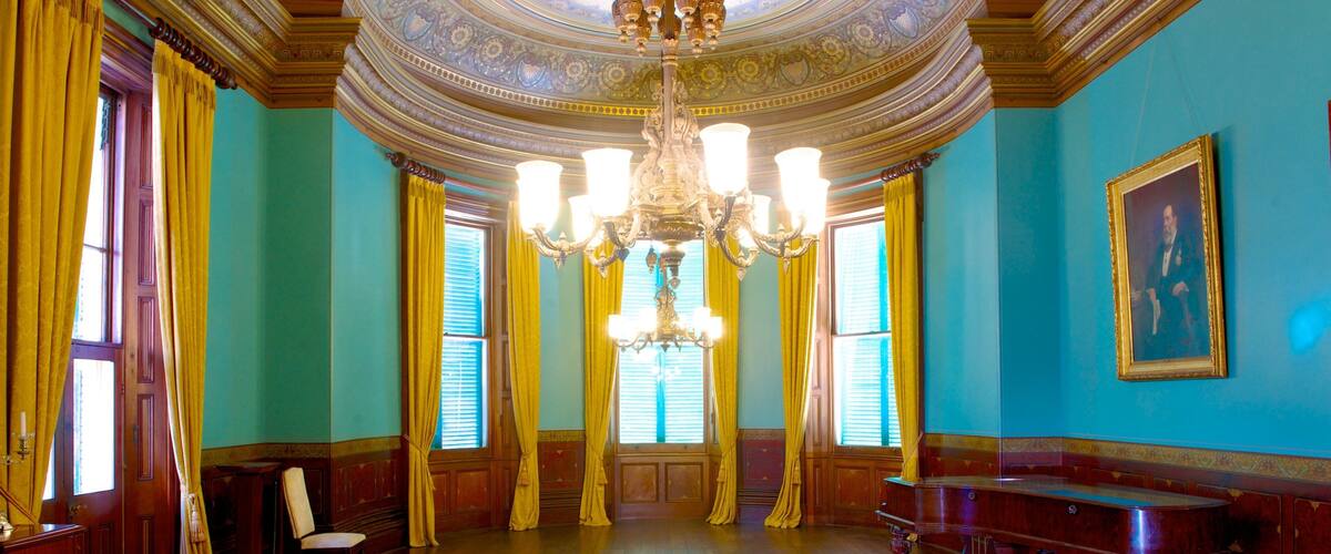 Ayers House Museum which includes interior views, a house and heritage elements