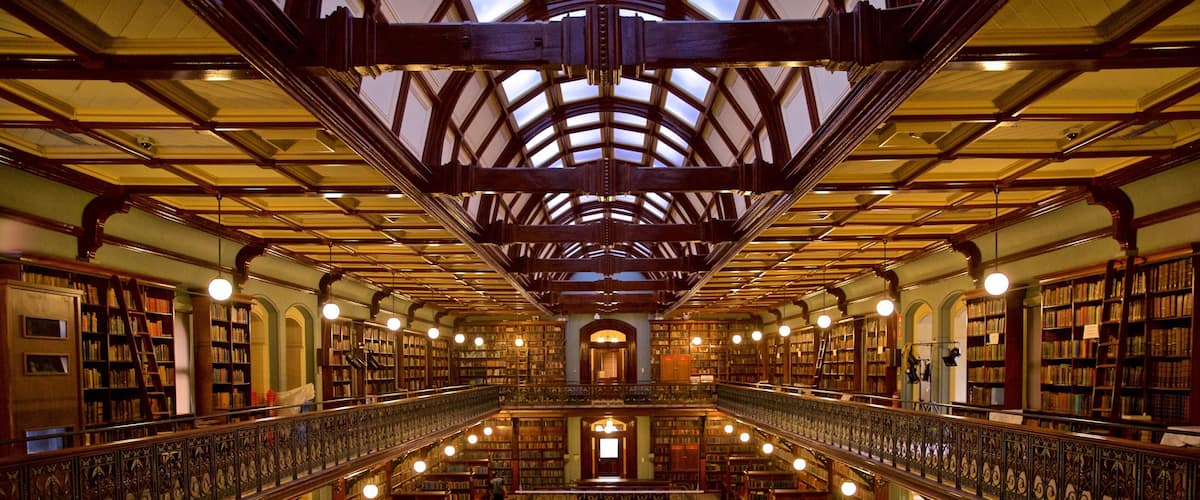 State Library of South Australia featuring interior views and heritage elements