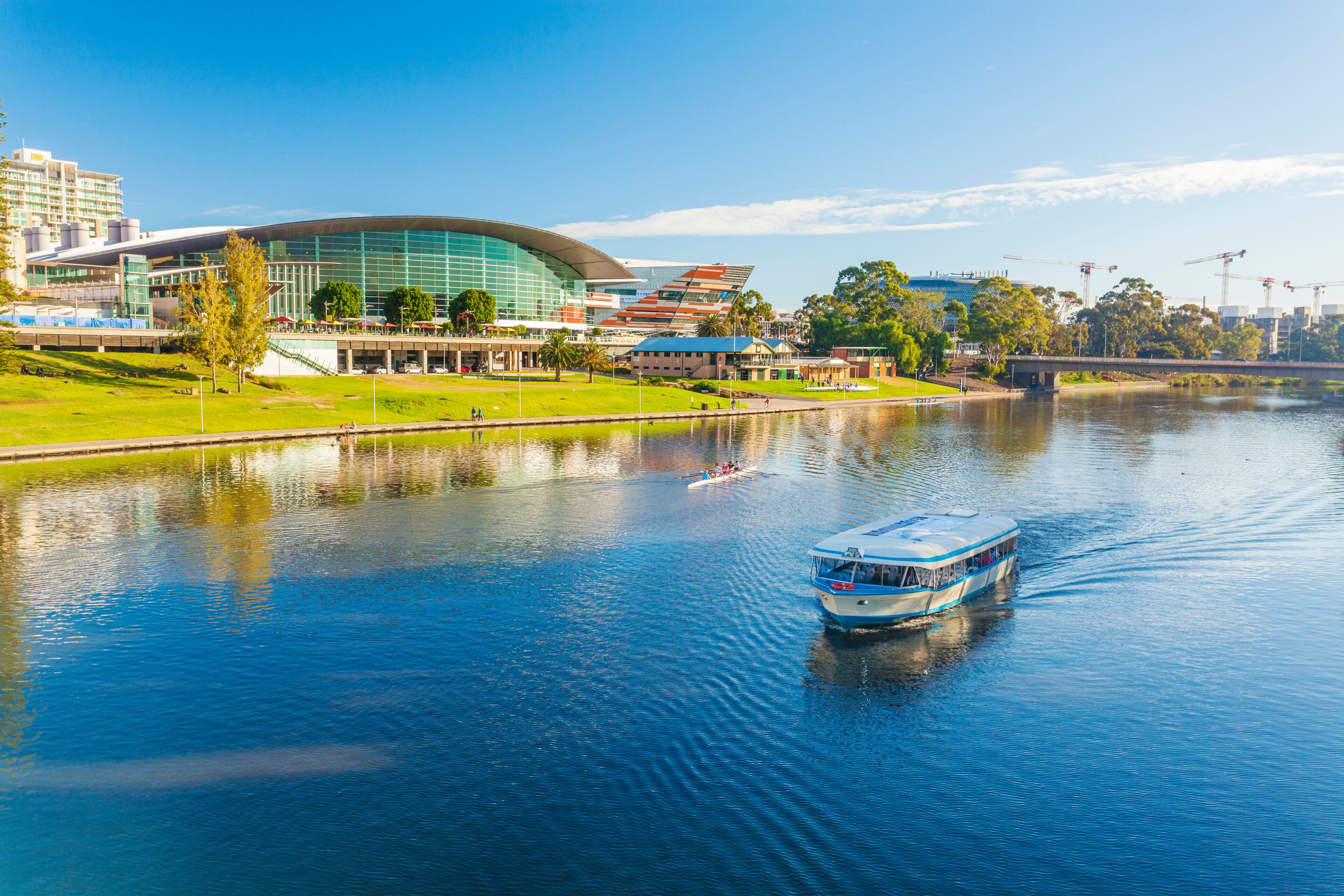 Adelaide city in Australia during the daytime