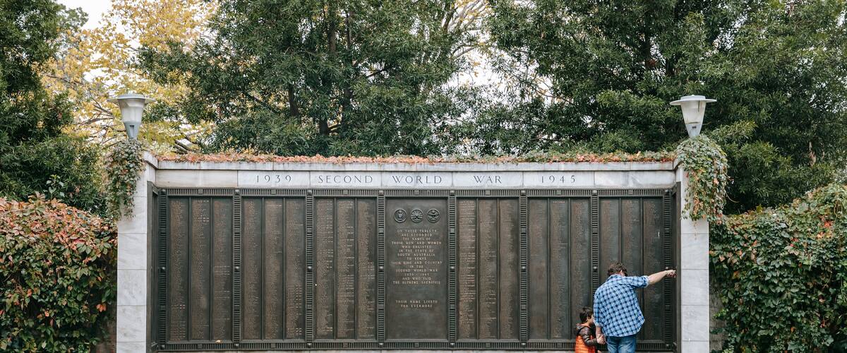 Adelaide War Memorial as well as a family
