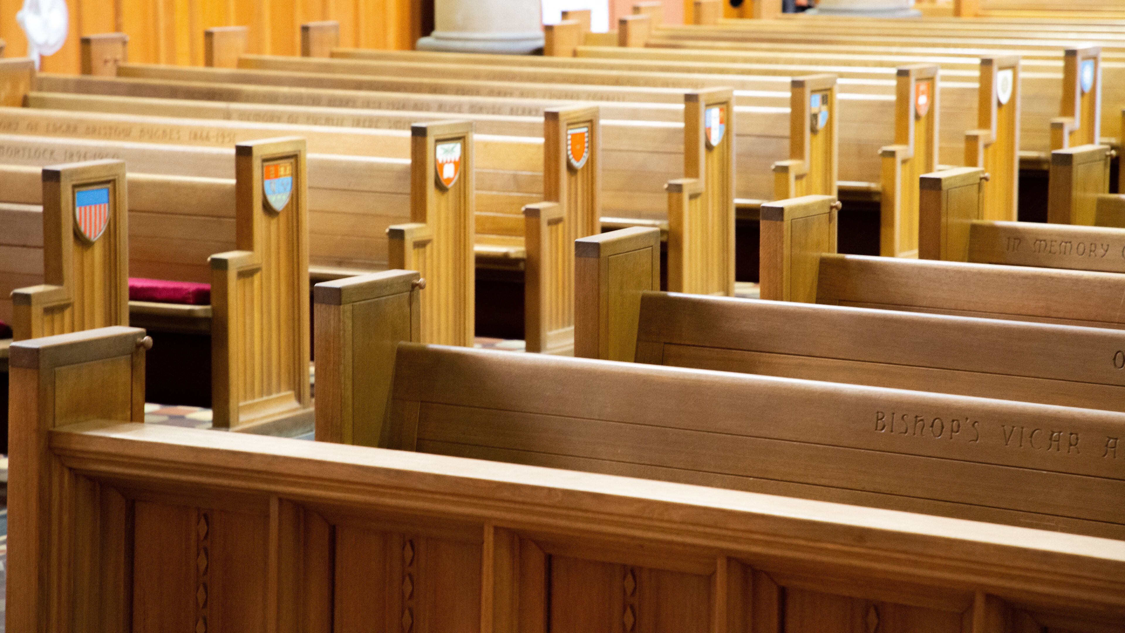 St Peter\'s Cathedral featuring a church or cathedral and interior views