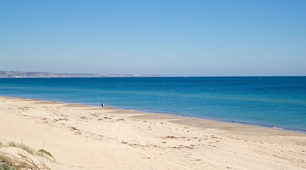West Beach showing general coastal views and a beach