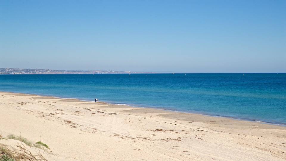 West Beach showing general coastal views and a beach