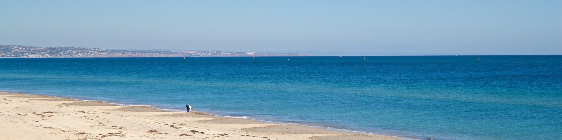 West Beach showing general coastal views and a beach