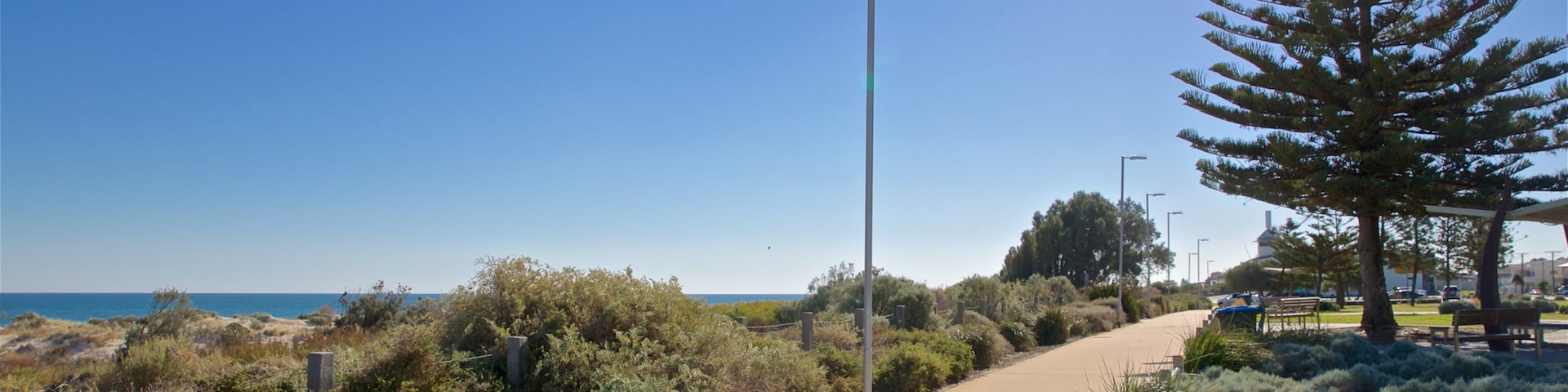 West Beach featuring a park