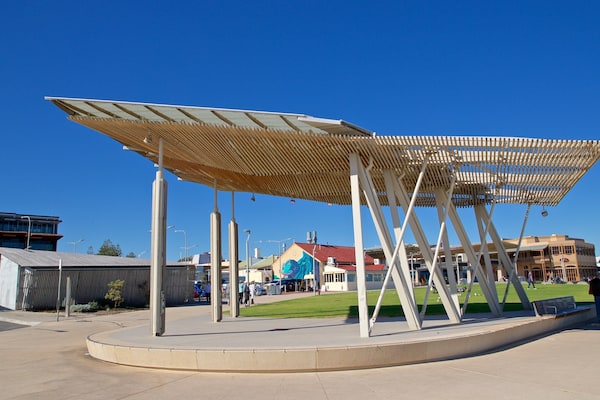 Henley Beach featuring a park