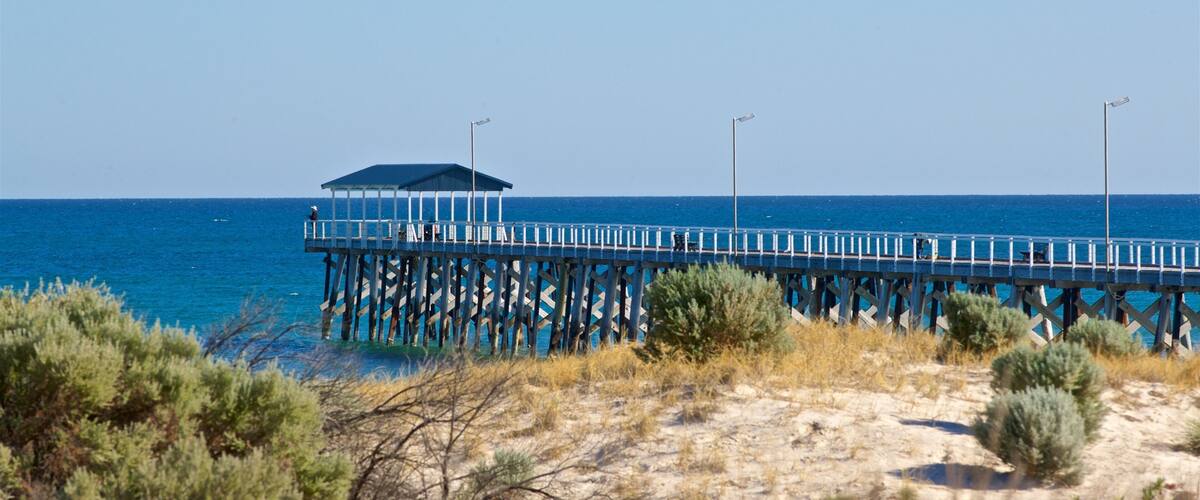 Grange Beach showing general coastal views and a beach
